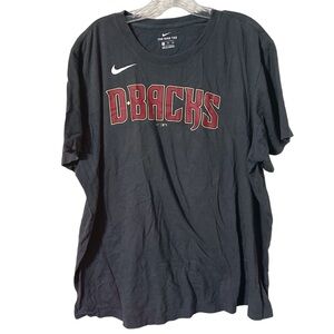 Nike Men's Black Arizona D-Backs T-Shirt #8 Sz XXL Baseball MLB Diamondbacks